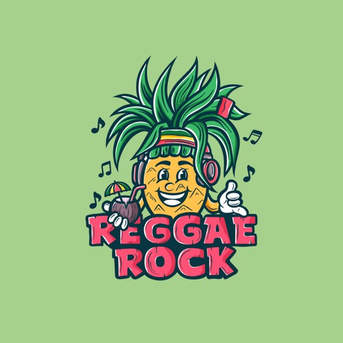 Reggae Pineapple