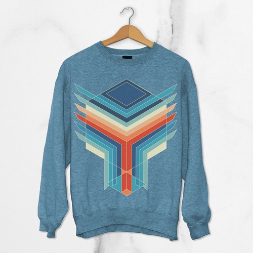 Cool retro sweatshirt