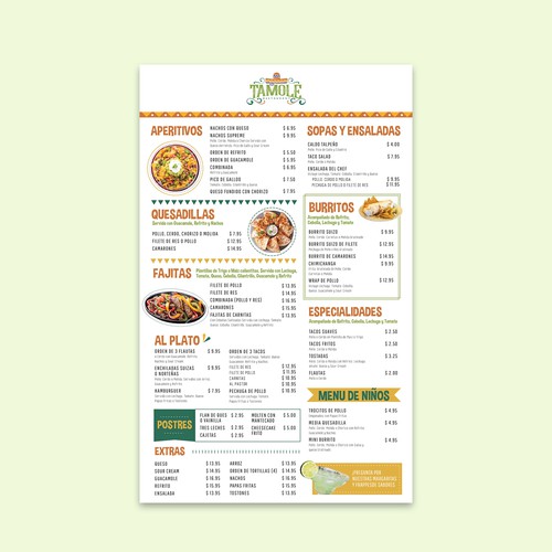 Menu Design