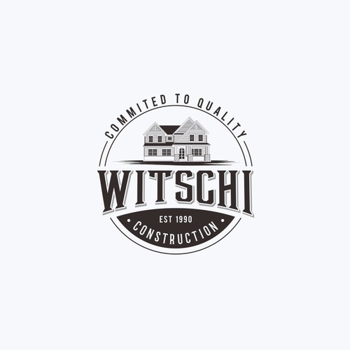 Vintage logo for Witschi Contruction