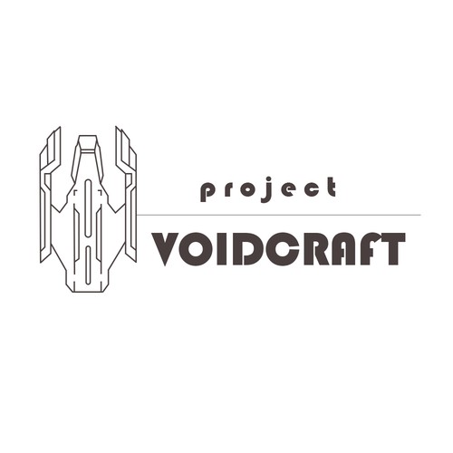 logo concept for Project Voidcraft game 