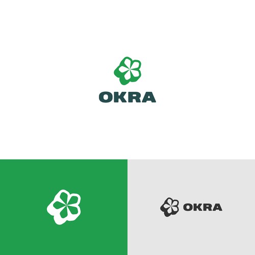 Modern Fun Logo For OKRA