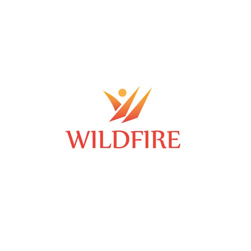 Create a capturing and epic logo for Wildfire