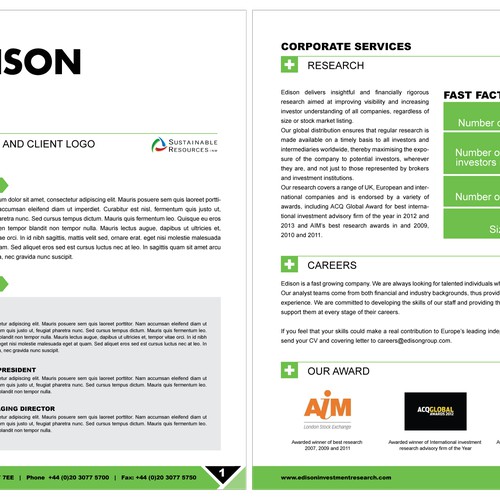Create a Case Study Template in MS Word
