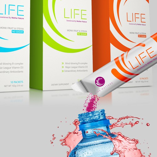 LIFE PACKAGING SACHET DESIGN