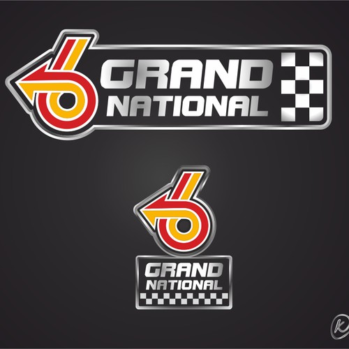 Design a Cool Car Badge for Grand National