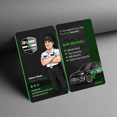 O'Linn Business Card