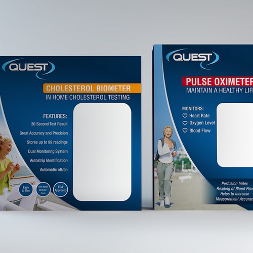 Looking for a New Packaging for Quest Diagnostic Monitors