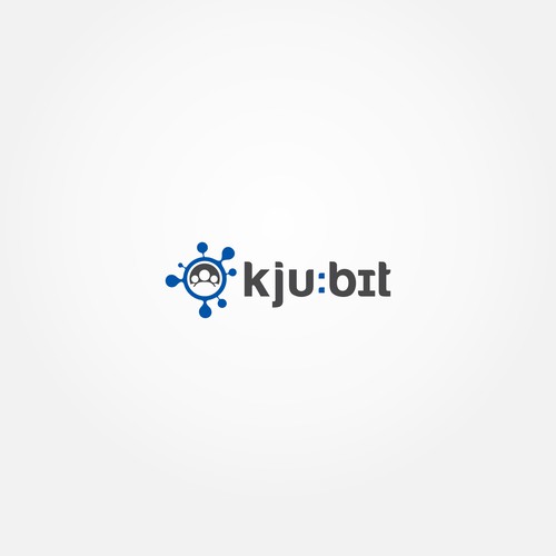 kju:bit logo design