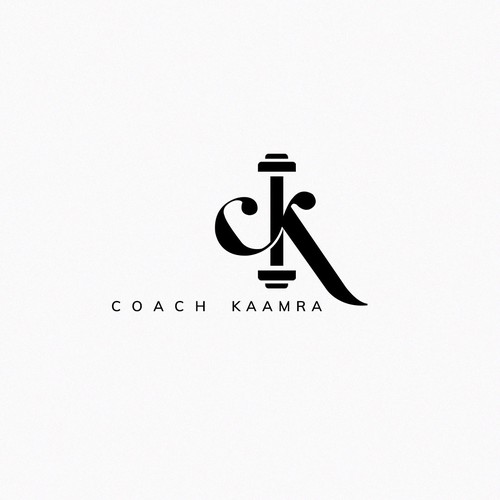 Logo for a fitness coach