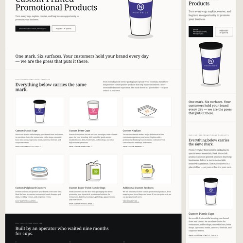 A Dark Header That Still Passes Contrast — Homepage
