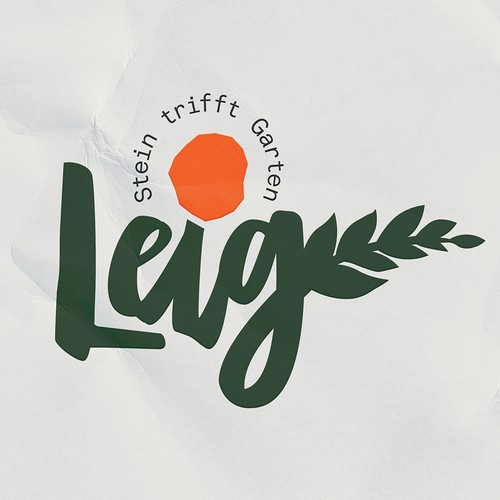 Handlettering logotype for a horticulture business