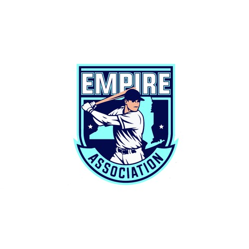 Empire Association Baseball League Logo