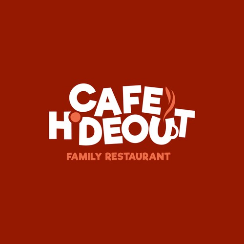 Restaurant Logo for Cafe Hideout