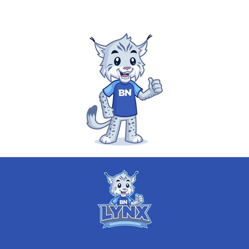 Cute Lynx Mascot