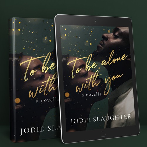 Modern and feminine cover design for a contemporary romance book