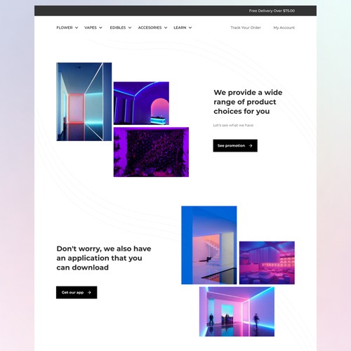 Landing Page Design 