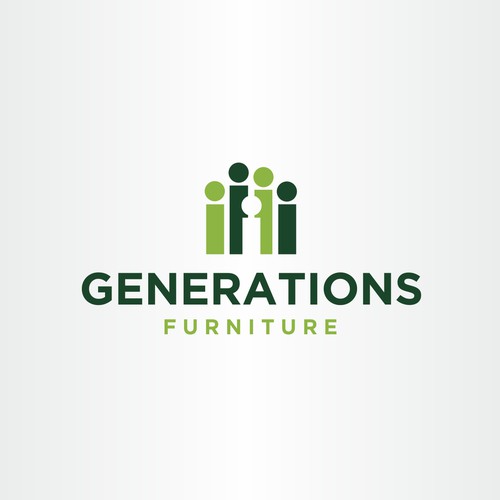 Logotipo ganador para Generations Furniture