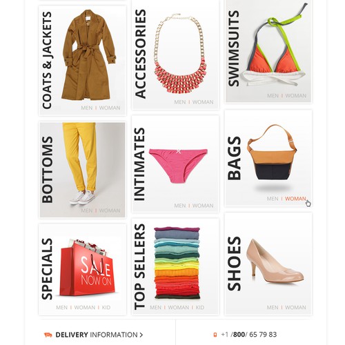 Universal Fashion eCommerce Website