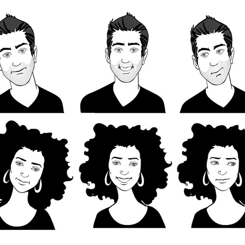 icon or button design for Oh shift! for Teens