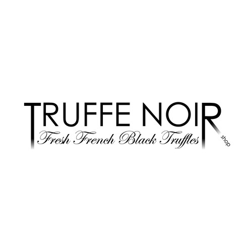 Logo concept for a truffle shop