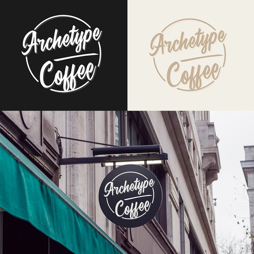 Clean Lettering Logo for a Coffee Shop