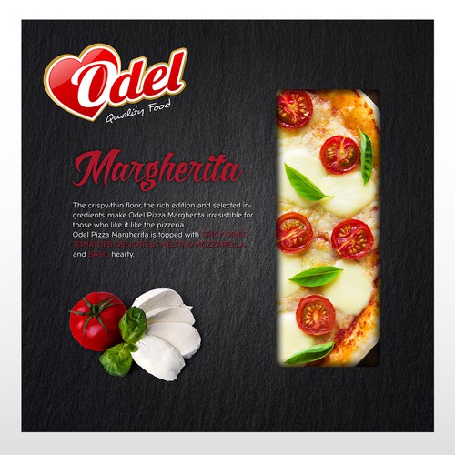 Packaging Design for a pizza box