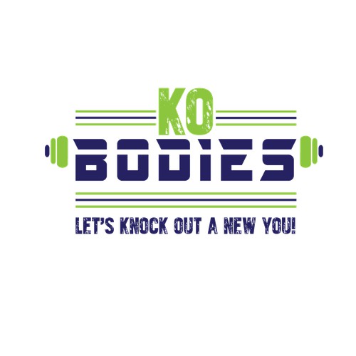 Creating a "KNOCKOUT" fitness logo