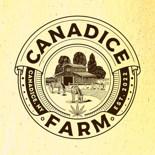 logo for a cannabis farm in New York