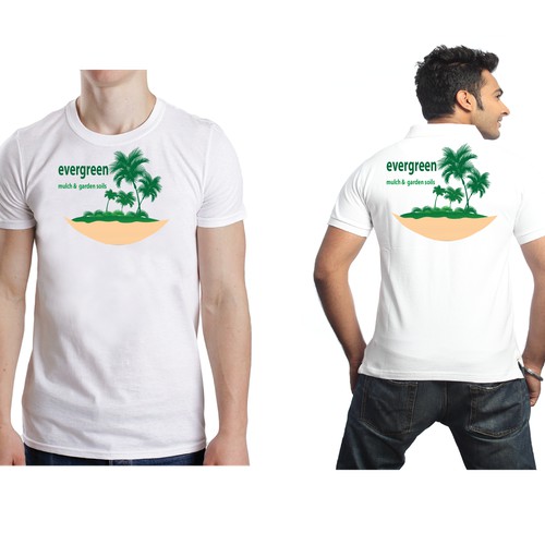 evergreen t-shirt design