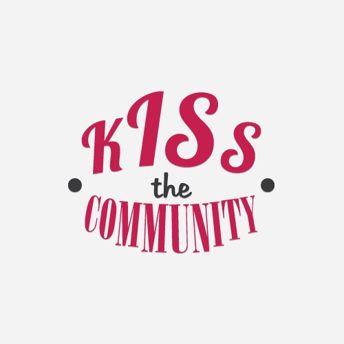 Kiss the Community - Create a WINNING Logo
