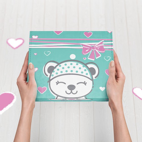 Baby Gift Box Packaging design