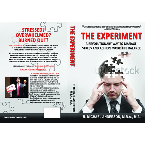 Cover Design for a Business Fable called "The Experiment"