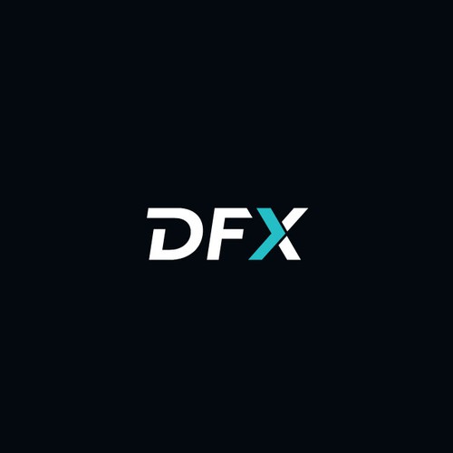 Flat sophisticated logo for deliverable fx provider