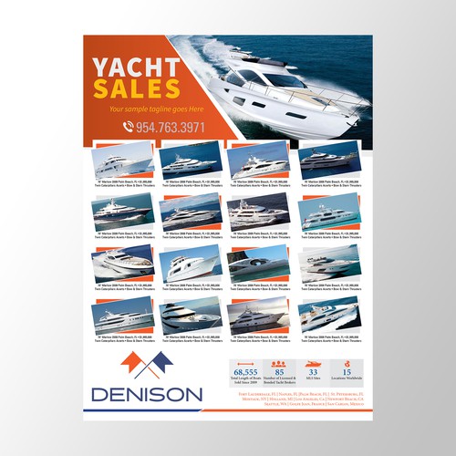 Yacht Sales Advertising Concept for DANISON