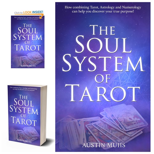 Book cover design for THE SOUL SYSTEM OF TAROT