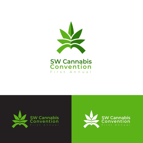 Logo concept for a medical cannabis company