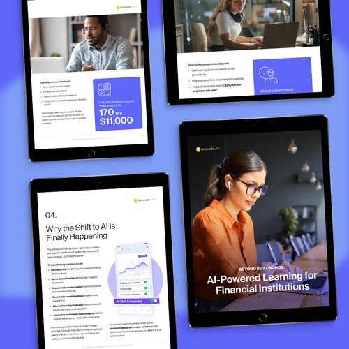 AI-Powered Learning for Financial Institutions