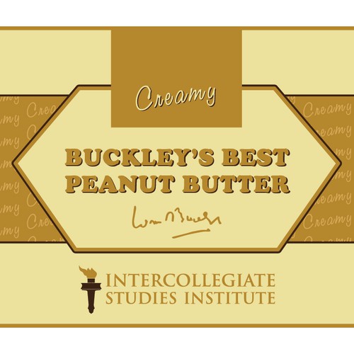 Label for custom peanut butter