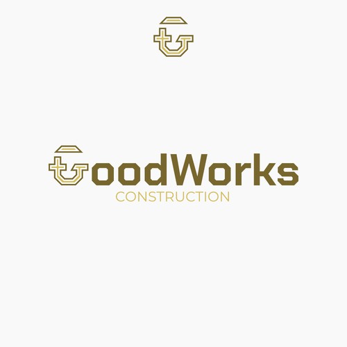Letter Mark Concept for Consturction Company - GoodWorks Construction
