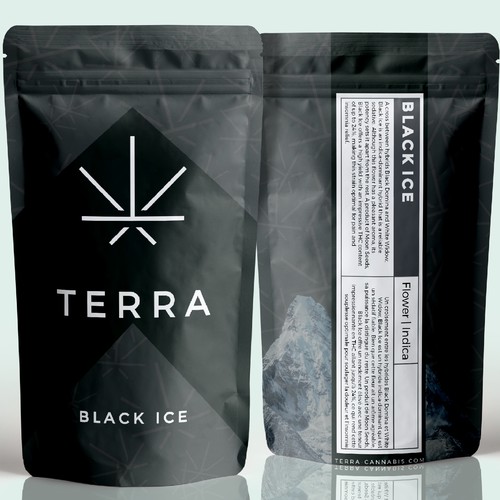 Package design for Terra Cannabis
