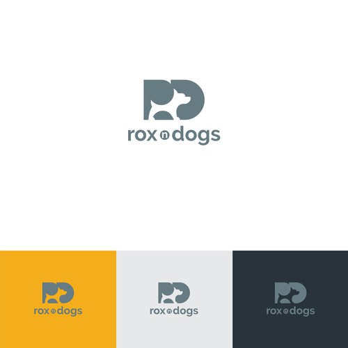 Rox and Dogs Amazing Logo