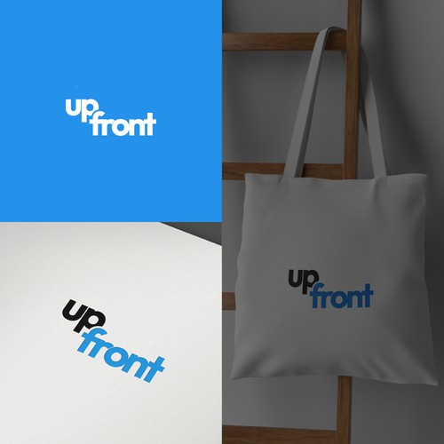 "UpFront" Logo Design Concept For Contest