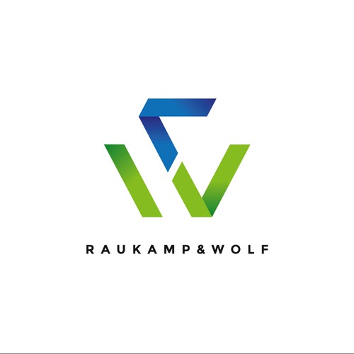 Logo-Design: Raukamp & Wolf Ingenieurgesellschaft