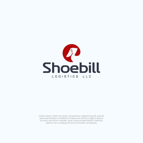 Bold Logo for Logistic Company Shoebill