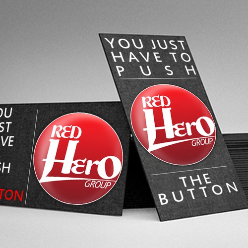 Red Hero Group Start Up. Wins first contract with Google. Needs Awesome Brand Inc 3D Business Card!