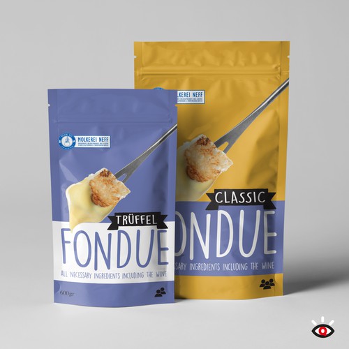 Modern packaging for fondue