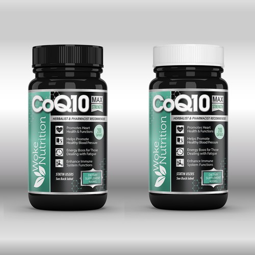 Label Design for Supplement Bottle