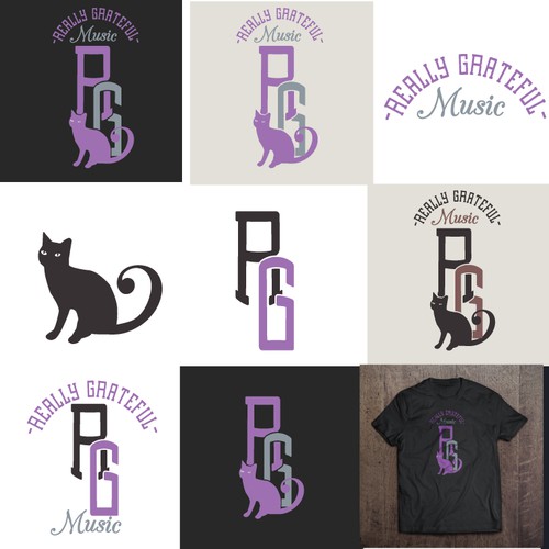 logo brand design for music label