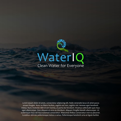 Creative Water Purification Logo